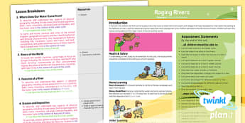 Geography: Raging Rivers Year 6 Planning Overview