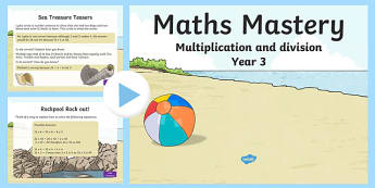 Maths Mastery Activities Year 3 Multiplication PowerPoint