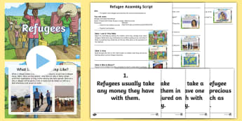 Refugee Assembly Pack - War, Natural Disaster, Whole School, Syria, Greece, Crisis, World Issues, current affairs