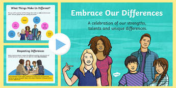 Embrace Our Differences PowerPoint