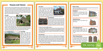 Houses and Homes Differentiated Fact File