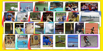 The Olympics Sport Event Display Photo Pack - Olympics, Olympic Games, sports, Olympic, London, 2012, display, photo, photos, poster, pack, activity, Olympic torch, medal, Olympic Rings, mascots, flame, compete, events, tennis, athlete, swimming