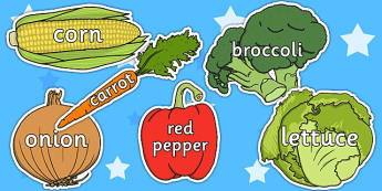Vegetable Words On Vegetables - healthy eating, health, food 