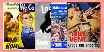 Word War Two Propaganda Posters - world war 2, world war two, ww2, world war 2 propaganda posters, propaganda posters, propaganda, propaganda display