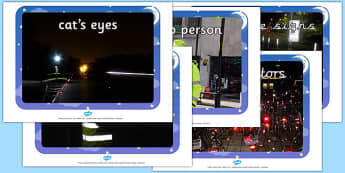 Safety Reflectors and Reflective Clothing Photographs - safety