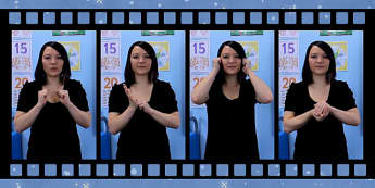 10 Winter Signs in British Sign Language Video Clip - winter, food signs, british, british sign language, bsl, video clip