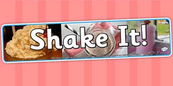 Shake It Photo Display Banner - science, IPC, banner