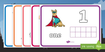 Superheroes Ten Frame Playdough Mats - superheroes, comics, comic books, playdough mats, superheroes playdough mats, counting mats, pre-k m