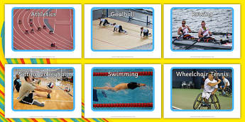Paralympic Sports Display Photos