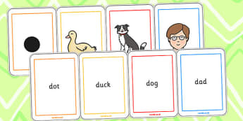 Initial d Sound Matching Cards - matching, game, sound, d, letter