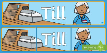 Till Sign Display Banner - till sign, display banner, display, banner, till, sign, display sign, pay