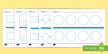 Blank Timeline Template  - Twinkl Teacher Requests, research, significant individual, chronological, order events, worksheets