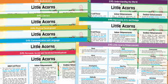 EYFS Little Acorns Lesson Plan and Enhancement Ideas EYFS Lesson Plan and Enhancement Ideas - EYFS, Early Years Planning, Adult Led, Continuous Provision, Little Acorns, Twinkl Originals, Twinkl