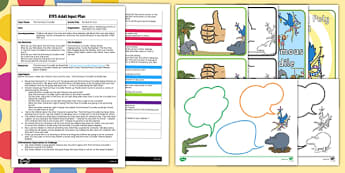 EYFS Be Nice, Mr Croc Adult Input Plan and Resource Pack to Support Teaching on The Enormous Crocodile