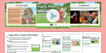 Gypsy, Roma and Traveller History Month Assembly Pack - KS1 & KS2 GRTHM, Gypsy, Roma, Traveller History Month, June, travellers, gypsies, Roma, fair ground 