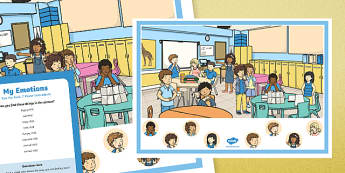 My Emotions Can you Find...? Poster and Prompt Card Pack
