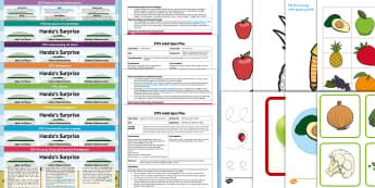 EYFS Lesson Plan Enhancement Ideas and Resources Pack to Support Teaching on Handa's Surprise - planning