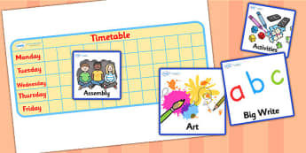 Editable Mini KS1 Visual Timetable - Visual Timetable, SEN, editable, editable cards, Daily Timetable, School Day, Daily Activities, KS1, Daily Routine, Foundation Stage