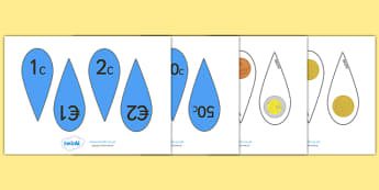 Euro Coin Fans - Euro, fan, euros, money, coins, currency, cent, cents, foundation numeracy, coin, pay, shop