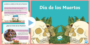 Presentación: Día de los Muertos -  dia de los muertos, pp, ppt, Día de los muertos, español, spanish, 