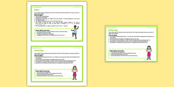 Foundation PE (Reception) - Dance - Dinosaurs Teacher Support Cards Pack - EYFS, PE, Physical Development, Planning