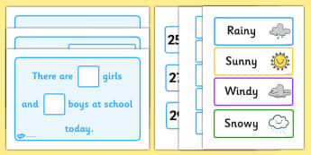 Daily Calendar Story - calendar story, school, primary, Days of the Week, calendar, days, date display