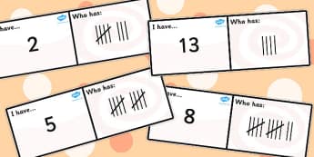 Tallies Loop Cards - tally, data, data analysis, card, visual aid