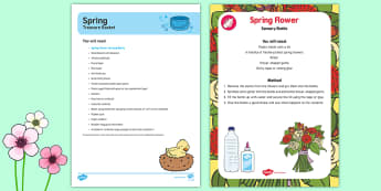 Spring Treasure Basket Ideas - EYFS Spring, heuristic play, exploration, sensory play, discovery basket