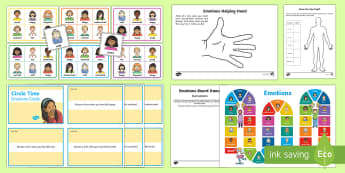 Mindful Me: Emotions  Activity Pack - Mindfulness, resilience, 