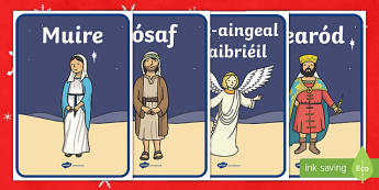 Scéal na Nollag Display Posters