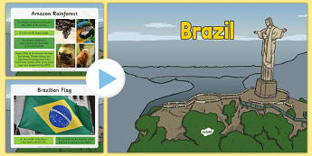 Brazil Information PowerPoint - brazil, brazil powerpoint, information about brazil, brazil information powerpoint, places, around the world, countries