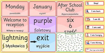 EAL Polish Resource Pack - eal, polish, pack, resources, help