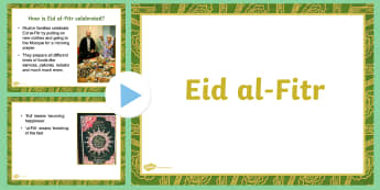 EYFS Eid PowerPoint - religion, islam, muslim, religious studies