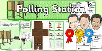 2015 Polling Station Role Play Pack - polling, station, roleplay, pack