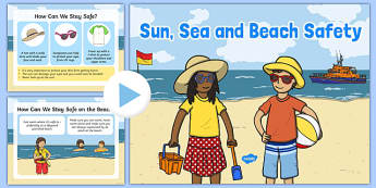 Sun, Sea and Beach Safety Information PowerPoint