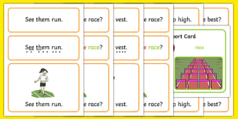 The Olympics Simple Sentence Cards