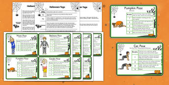 Halloween Yoga Story - halloween, yoga story, yoga, story, social story