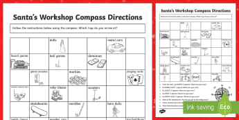 Christmas Compass Activity