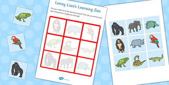 Learning Animals Chart - learning, animals, chart, activity