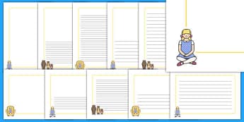 Goldilocks and the Three Bears Page Borders - Goldilocks, page border, a4 border, template, writing aid, writing border, page template, traditional tales, tale, fairy tale, three bears, porridge, cottage, beds
