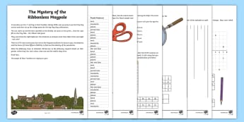 UKS2 May Maths Mystery Game - game, maths, mathematics, fraction, decimal, decimal fractions, coordinates, co-ordinates, mystery, 