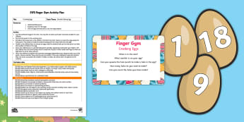 Egg Cracking Finger Gym Plan and Resource Pack - brenda's boring egg, twinkl originals, fiction, egg, cracking, hole punching, hole punch, fine moto