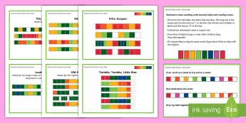 Musical Tubes Level 1 Colour Tune Cards - KS2 music, boomwhackers, boomtubes, boom whackers, boom tubes, tunes, play, perform, notation, nurse