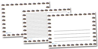 Gym Landscape Page Borders- Landscape Page Borders - Page border, border, writing template, writing aid, writing frame, a4 border, template, templates, landscape