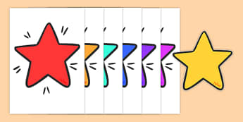 Editable Display Stars - Editable stars, star, stars, editable display, editable display posters, labels, child name label, printable labels