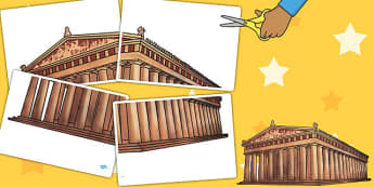 A2 Parthenon - displays, display, poster, posters, visuals, A2