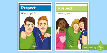 Respect A4 Display Poster - respect, Behaviour, classroom management, motivation, poster, display 