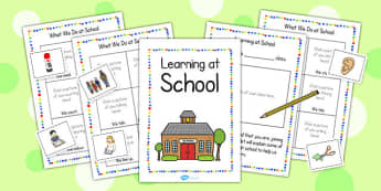 New EAL Starter Learning at School Booklet - EAL, new starter