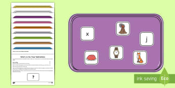 What's on the Tray Phase 3 Memory Activity Pack - phase 3, phase three, phonics, phonics memory game, Memory Game, Working Memory, Teachers of the Dea