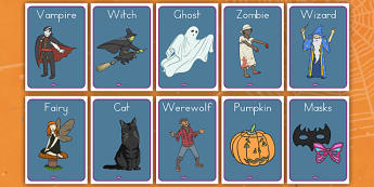 Halloween Fancy Dress Shop Role Play Posters - american, us, usa, trick or treat, role play, shopping, maths, adding, money, counting, dressing up, costumes, display, kindergarten, ks1, early years, visual aids, decoration